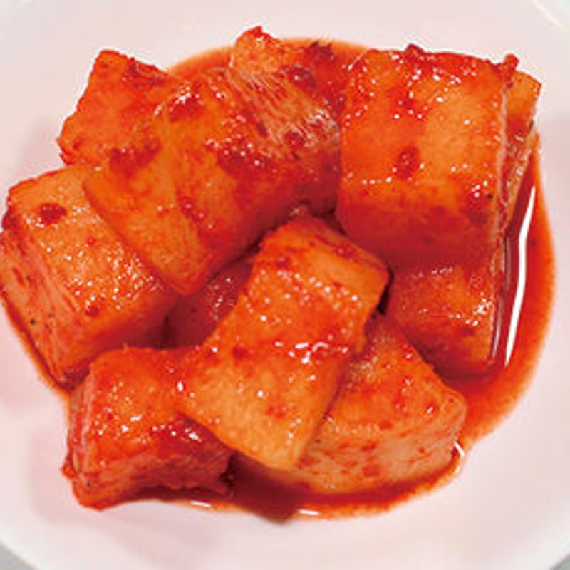 カクテキ（大根キムチ）500g | すみ家のキムチ