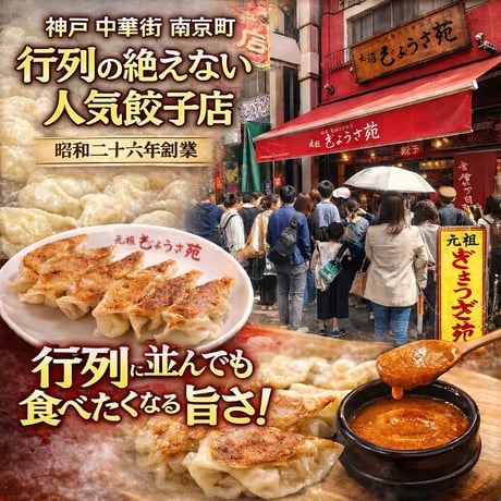 神戸ビーフ入り！極み餃子(４５個ニンニクなし味噌ダレ付）送料無料！当店自慢の名物餃子です