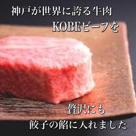 神戸ビーフ入り！極み餃子(４５個ニンニクなし味噌ダレ付）送料無料！当店自慢の名物餃子です