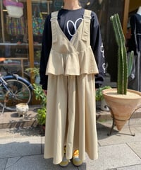 【nunuforme】レイヤードフリルジャンスカ