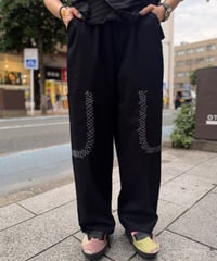 【nunuforme】ランダムステッチパンツ