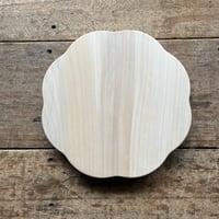 いちょうの木のまな板 花L　wp-04