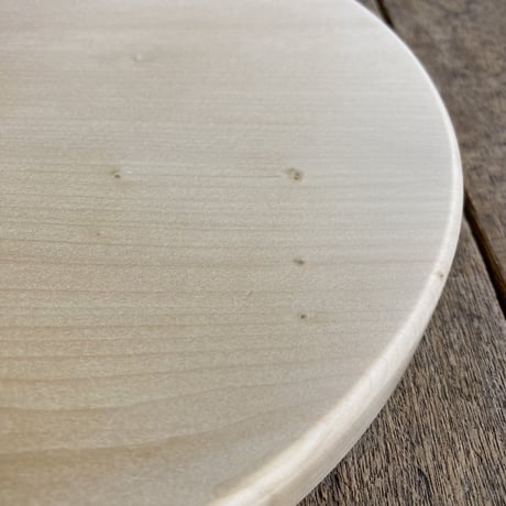「いちょうの木のまな板」まん丸  直径25センチ wp-26