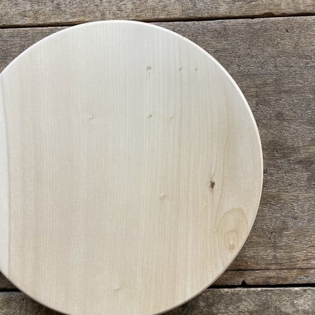 「いちょうの木のまな板」まん丸  直径25センチ wp-26