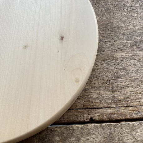 「いちょうの木のまな板」まん丸  直径25センチ wp-26