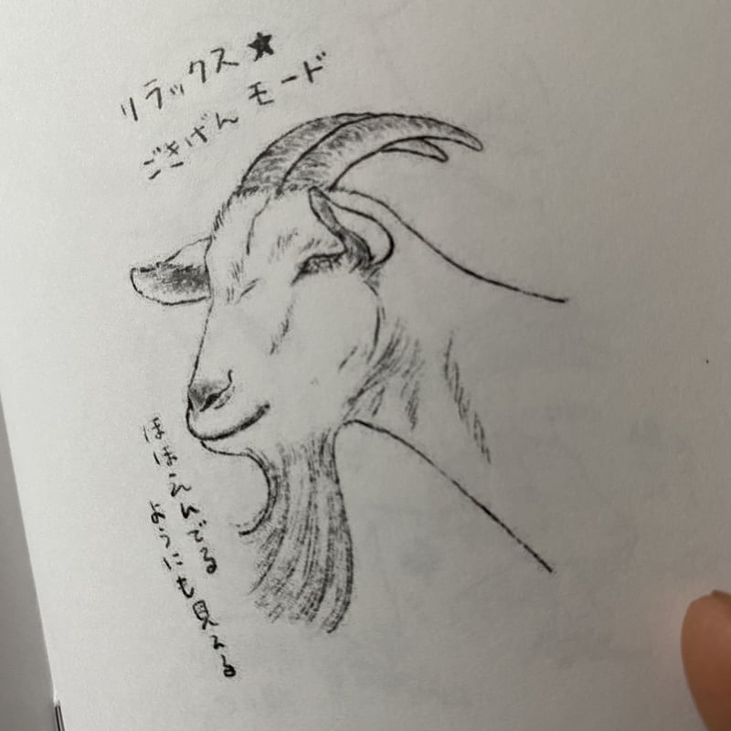 オリジナルZINE 『こんにちはヤギさん! ヤギが飼いたくなったなら