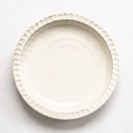 リムしのぎ皿　大　全3色