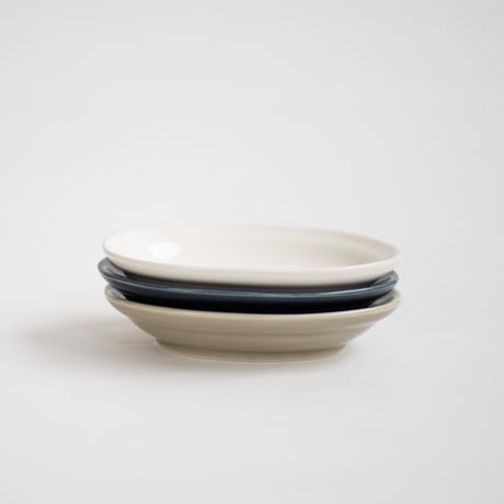 小皿　楕円　全3色