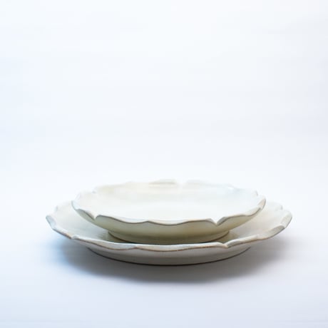 輪花皿　小　全3色