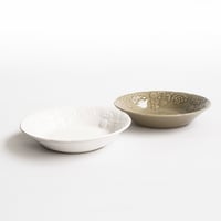 マーガレット柄 レリーフ ボウル 中鉢/平鉢 全2色