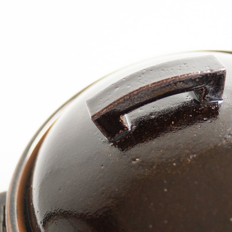 土鍋 9号（3〜4人用）モダン 粉引/黒天目 | 光泉窯 -kosengama-