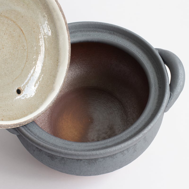 スープ鍋（1〜2人用）花柄 全2色 | 光泉窯 -kosengama-