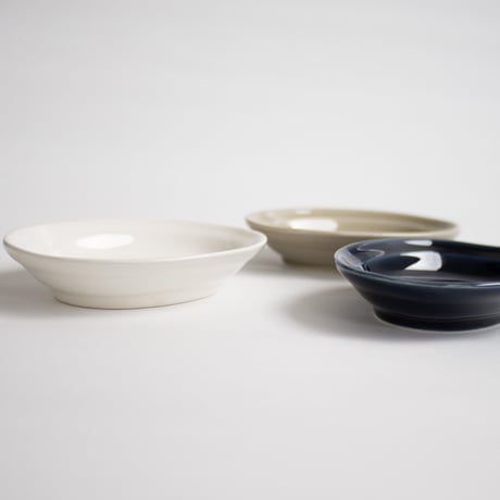 小皿　楕円　全3色