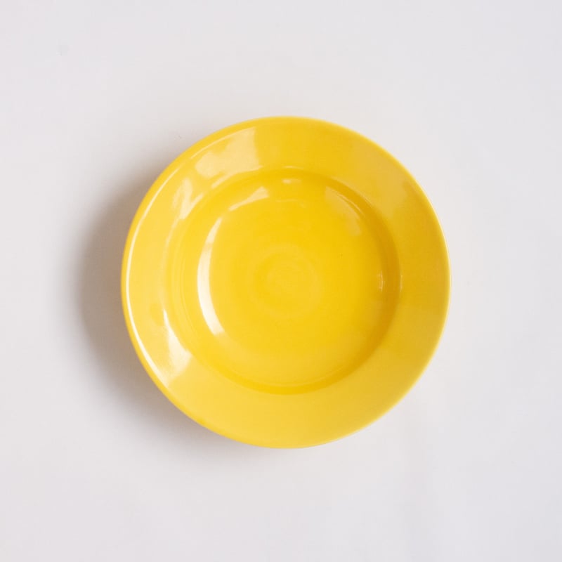 皿イムサエム黄釉