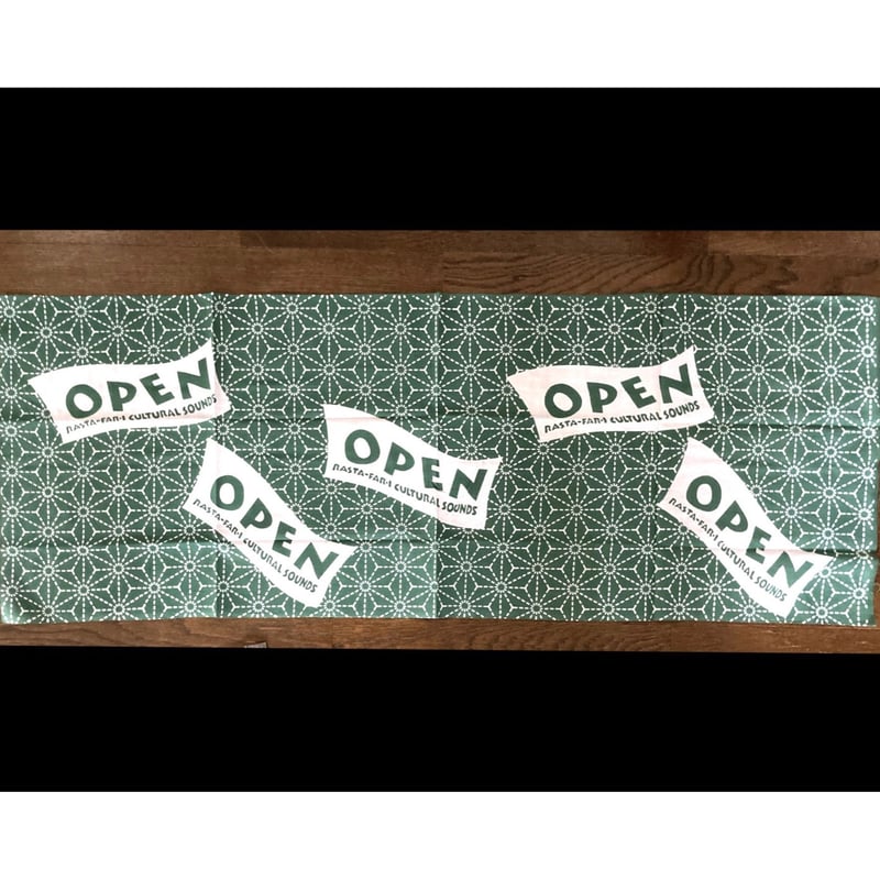 OPEN23周年＊手拭い | CLUB OPEN