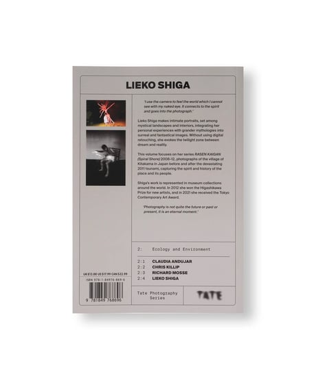 【サイン入】TATE PHOTOGRAPHY: LIEKO SHIGA｜Lieko Shiga
