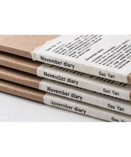November Diary  / 高 妍（Gao Yan／ガオ イェン）