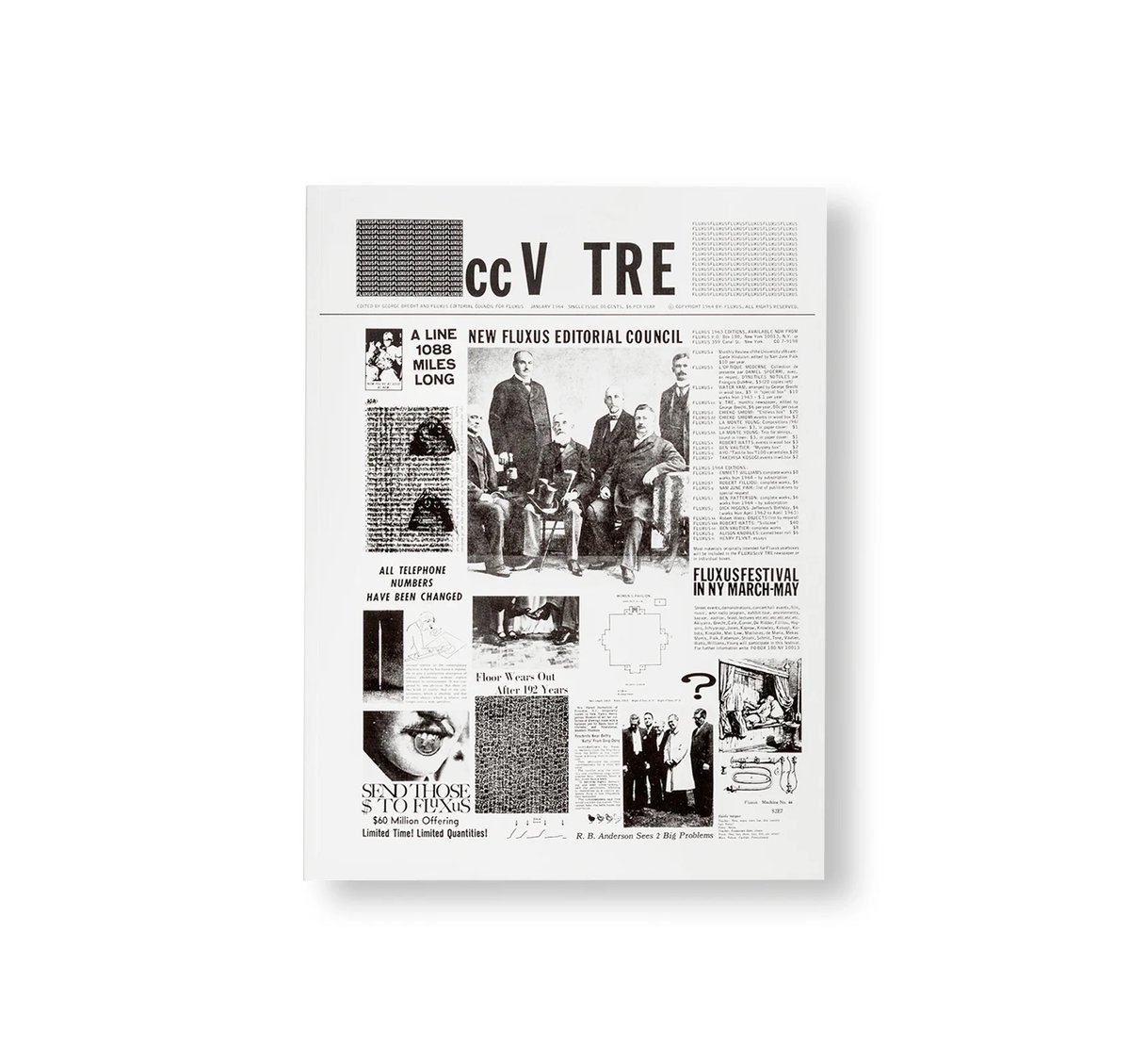 THE FLUXUS NEWSPAPER | button