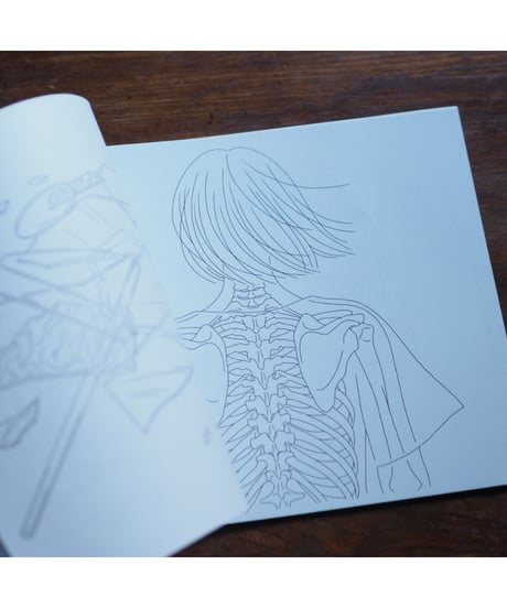 【イラストサイン入】Transparent Lines｜惣田紗希