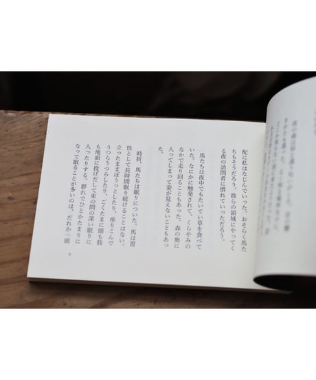 くらやみに、馬といる｜河田桟 文と写真