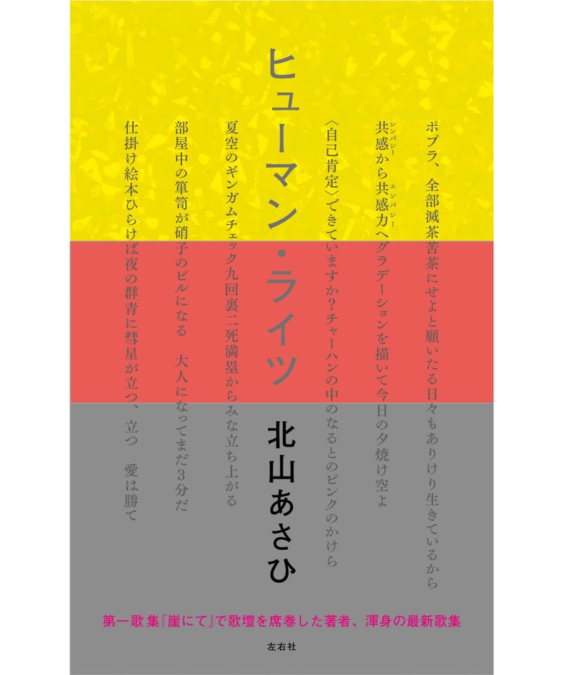 サイン本・崖新聞付】ヒューマン・ライツ ｜北山あさひ | button