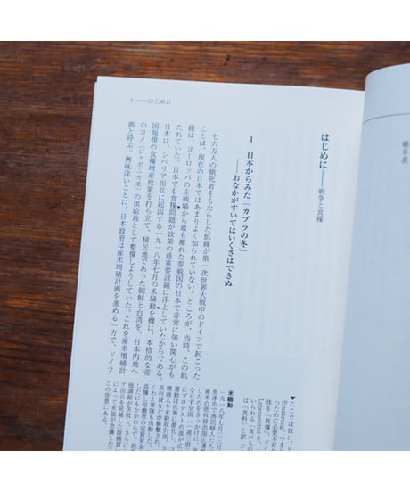 カブラの冬 第一次世界大戦期ドイツの飢饉と民衆｜藤原辰史