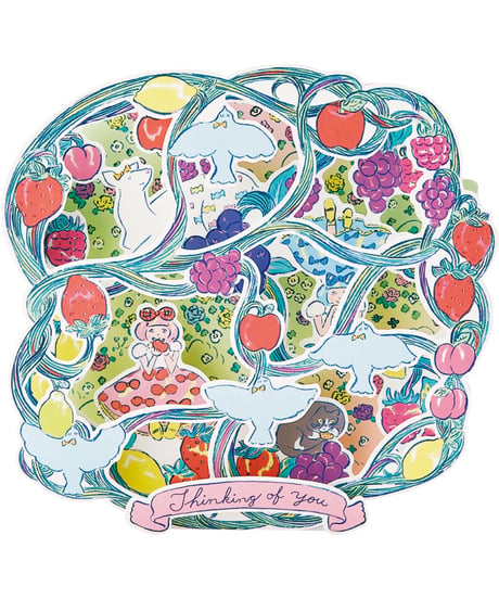 ⑤ふたりぼんちゃんフルーツ枠 / 北澤平祐