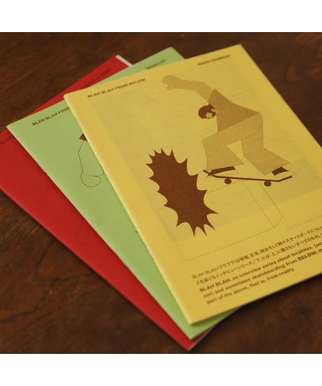 Blah Blah from Below, issues 1-3
