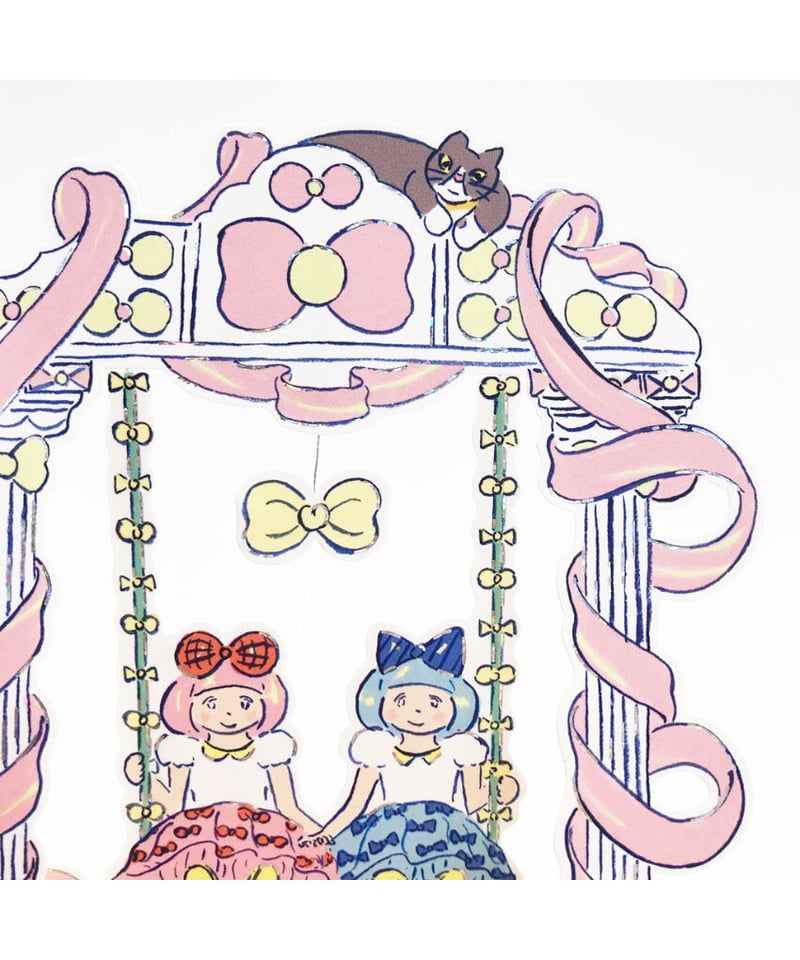 ぽんちゃん ①ふたりぼんちゃんブランコ / 北澤平祐 | button
