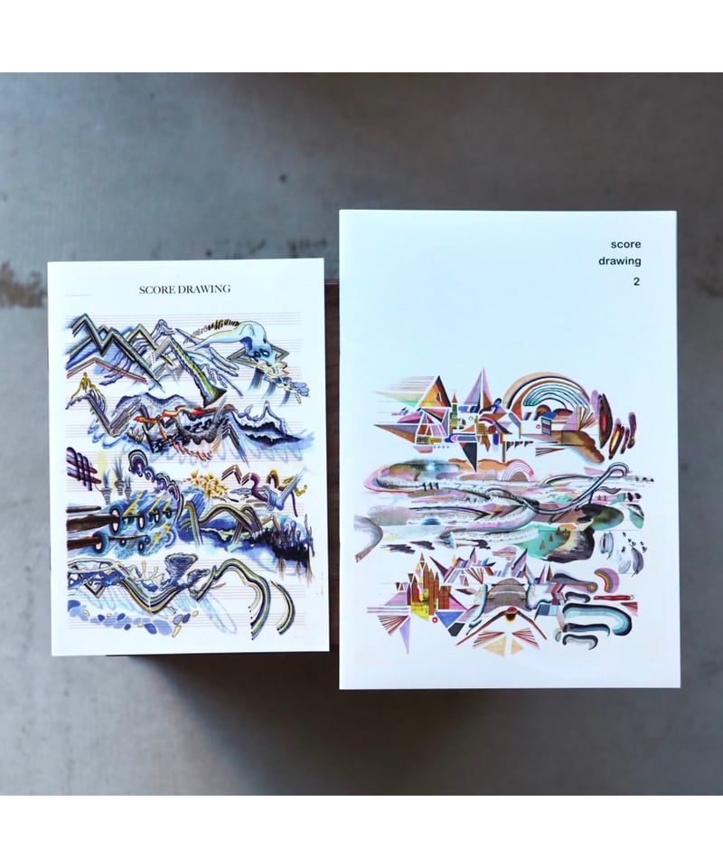SCORE DRAWING / SCORE DRAWING 2 / 小指【サイン入】 | bu