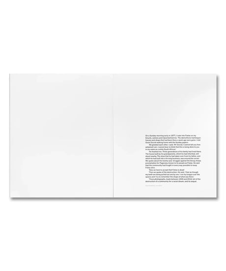 FRAGMENTS OF FIETAS｜David Goldblatt