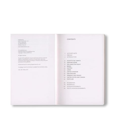 CONCRETE POETRY: A 21ST-CENTURY ANTHOLOGY｜Nancy Perloff