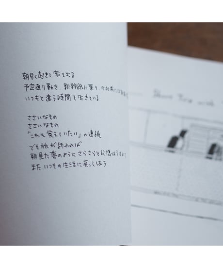 【イラストサイン入】Short Trip with Typhoon｜石山さやか