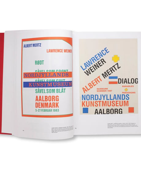 OF & ABOUT POSTERS: THE LAWRENCE WEINER POSTER ARCHIVE (1965-2021) ｜Lawrence Weiner