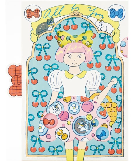③ふたりぼんちゃん水玉スカート /北澤平祐