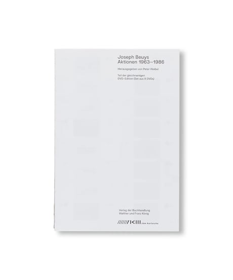 【DVD boxset】JOSEPH BEUYS: AKTIONEN 1963-1986｜Joseph Beuys