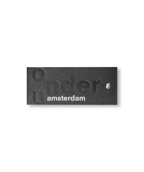 ONDER / UNDER AMSTERDAM｜Irma Boom, Frederik Pesch