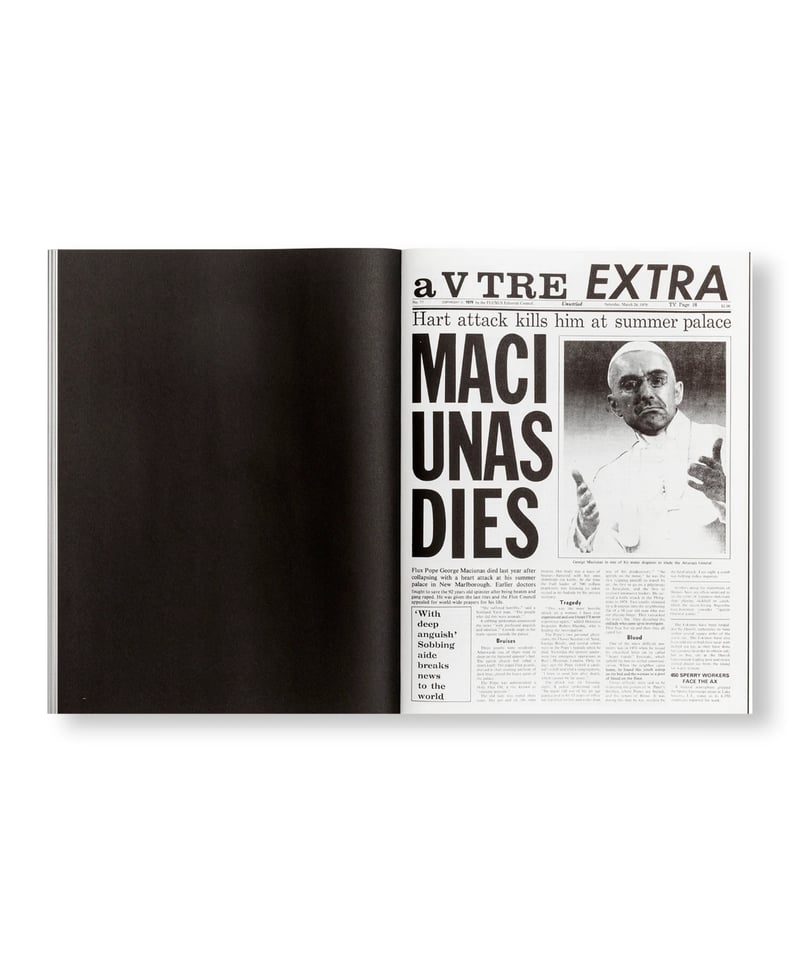 THE FLUXUS NEWSPAPER | button