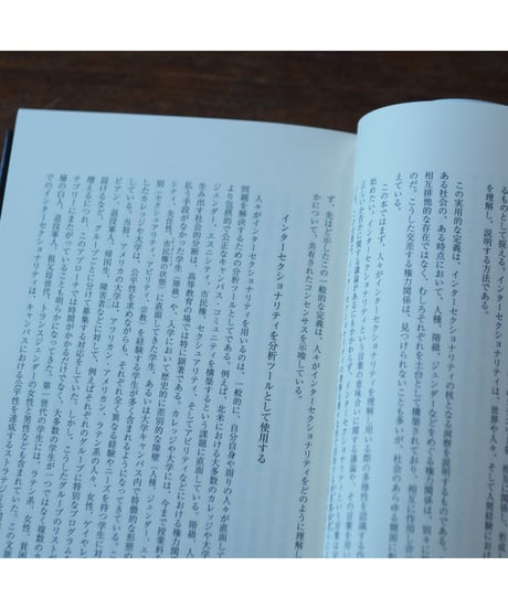 インターセクショナリティ｜パトリシア・ヒル・コリンズ スルマ・ビルゲ 小原 理乃/訳 下地 ローレンス吉孝/監修 | 訳