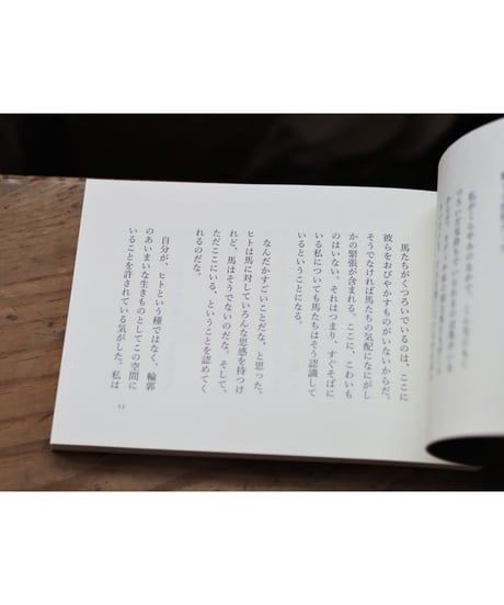 くらやみに、馬といる｜河田桟 文と写真