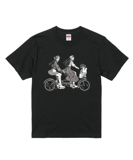 VINYLグラフィックTシャツ2024春（黒）｜須藤はる奈
