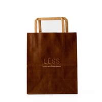 LESS 茶色手提げ袋  小