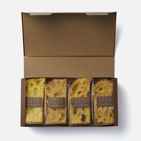 PANETTONE TASTING BOX  (パネットーネお試しセット2種4個入り）