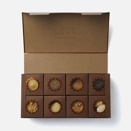 LESS COOKIE 8 SELECTIONS（おまかせ8種クッキーセット）