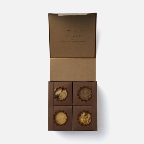LESS COOKIE 4 SELECTIONS（おまかせ4種クッキーセット）