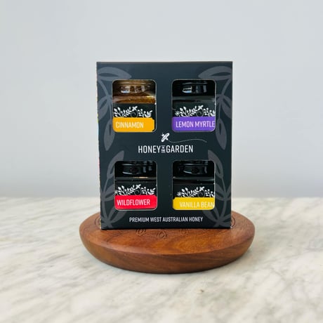 Gourmet Gift Box (Wildflower.LemonMyrtle.Cinnamonn.VanillaBean) 75g×4