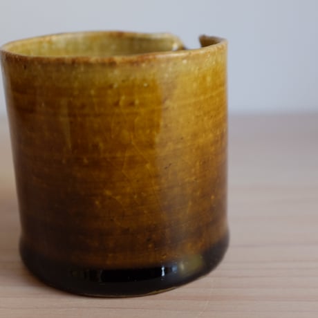 阿久津雅土　飴釉クリーマー