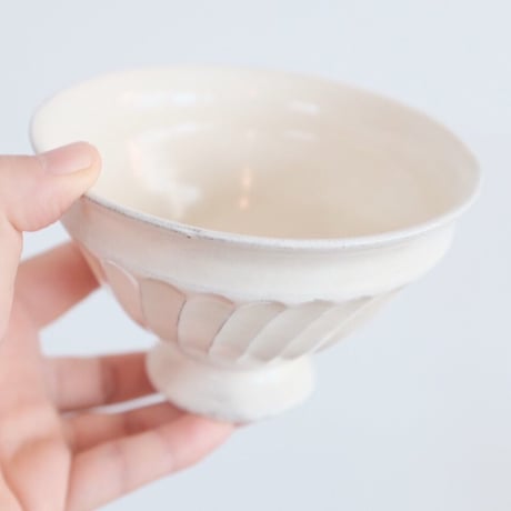 後藤義国　カフェオレボウル　縞