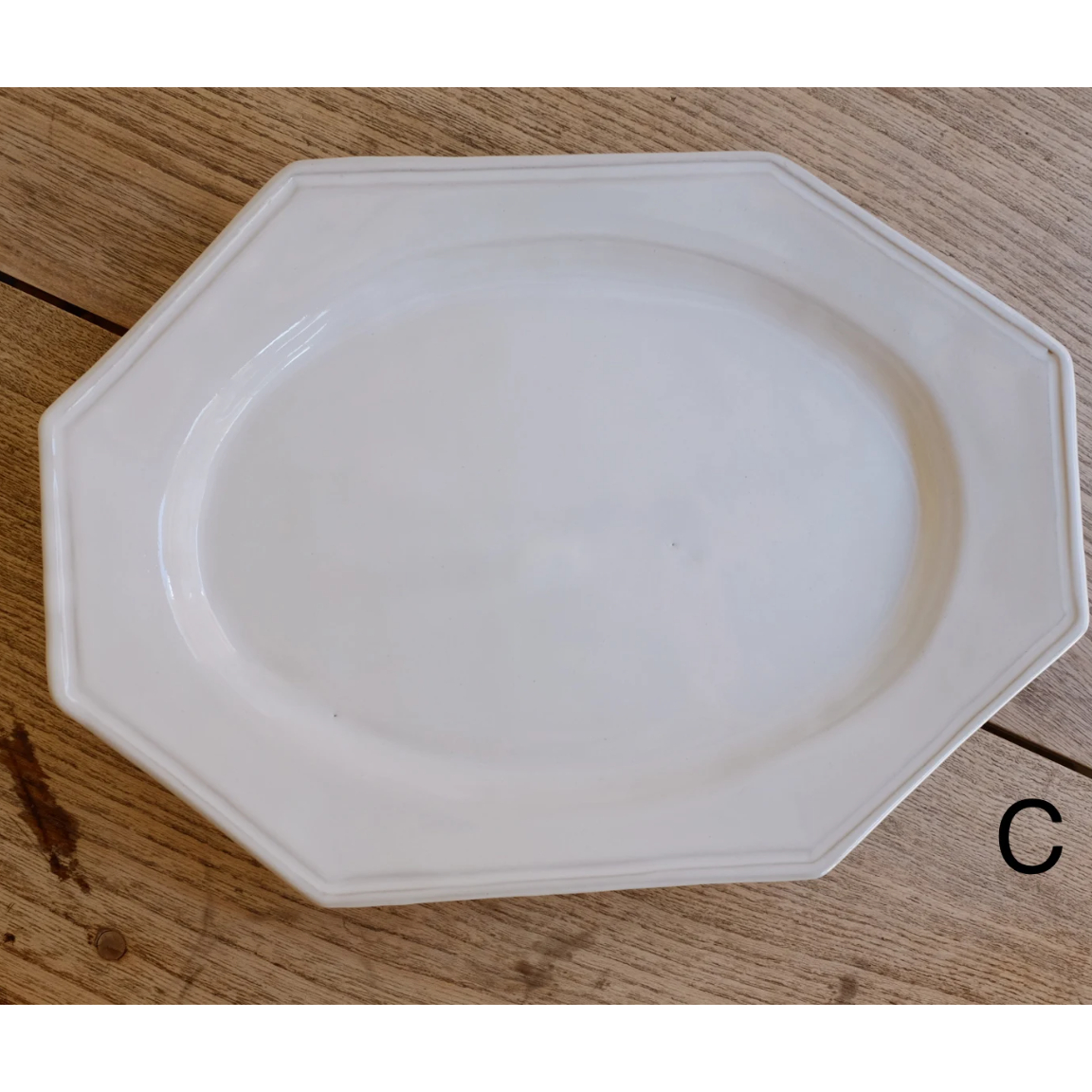 直井真奈美さん オクトゴナルプレート 2枚セット