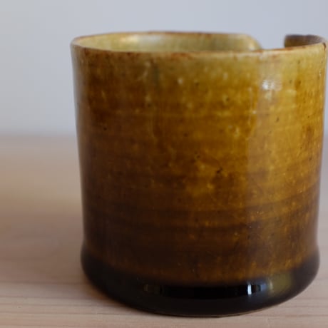 阿久津雅土　飴釉クリーマー